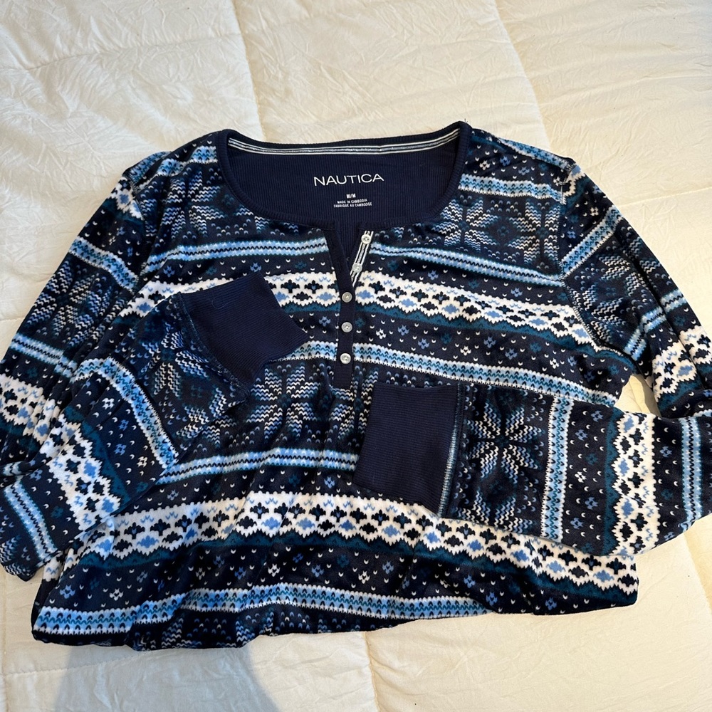 Nautica Pyjama Top - Picture 3 of 5